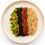Beef Picadillo with Rice, Beans, and Veggies [Heat and Eat]