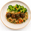 Korean Meatballs with Veggie Rice and Broccoli [Heat and Eat]
